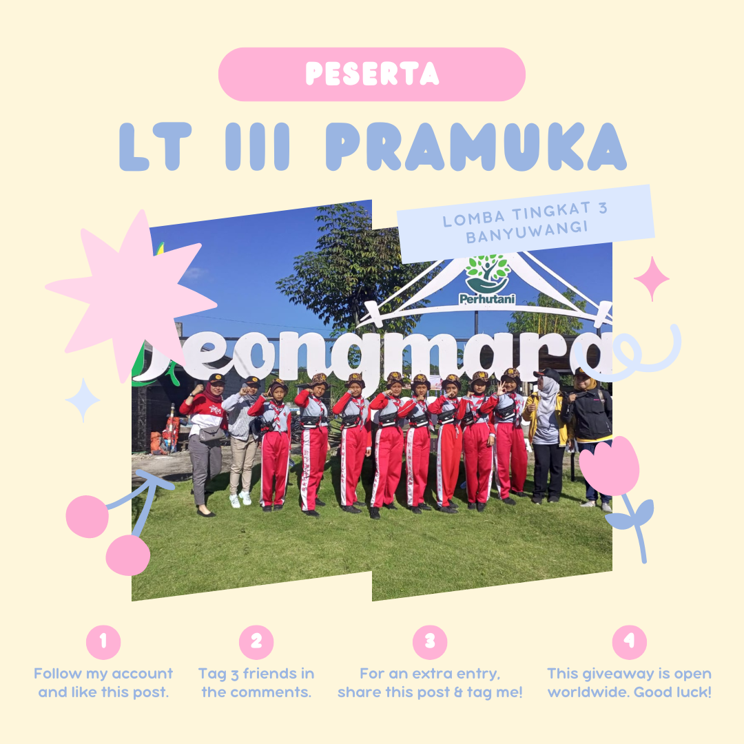 Peserta LT III Pramuka