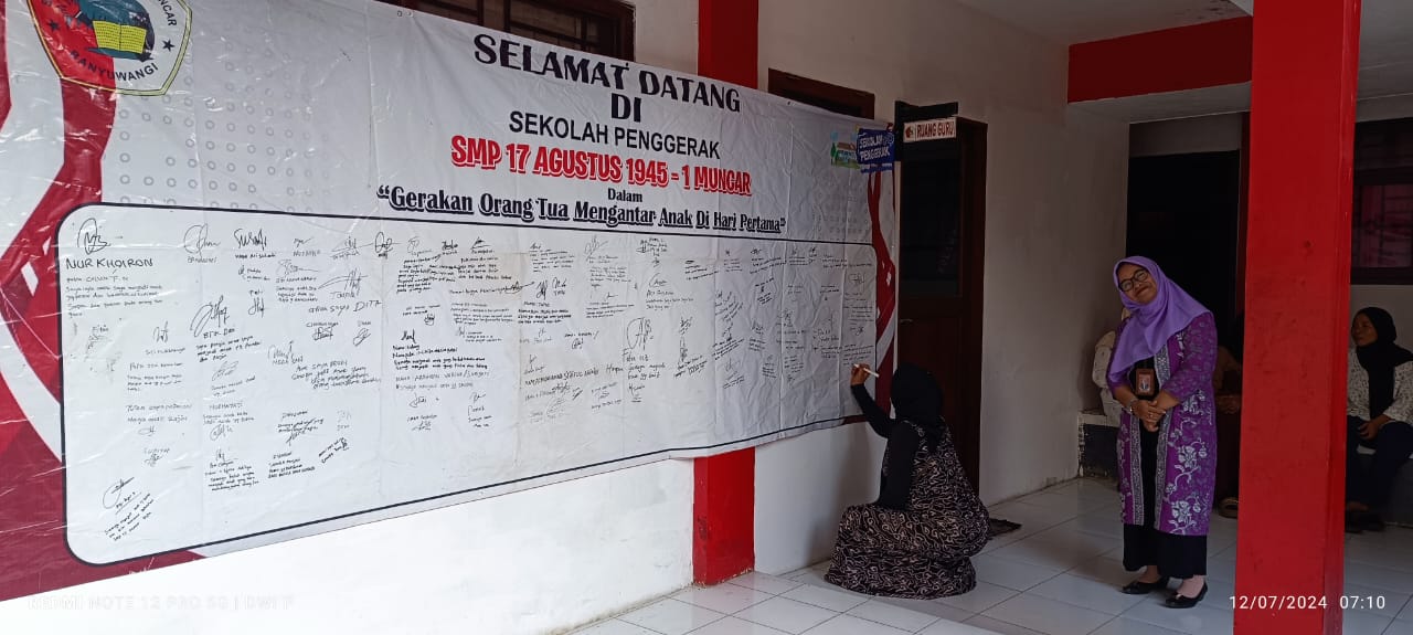 Gerakan Mengantar Hari Pertama Anak Sekolah