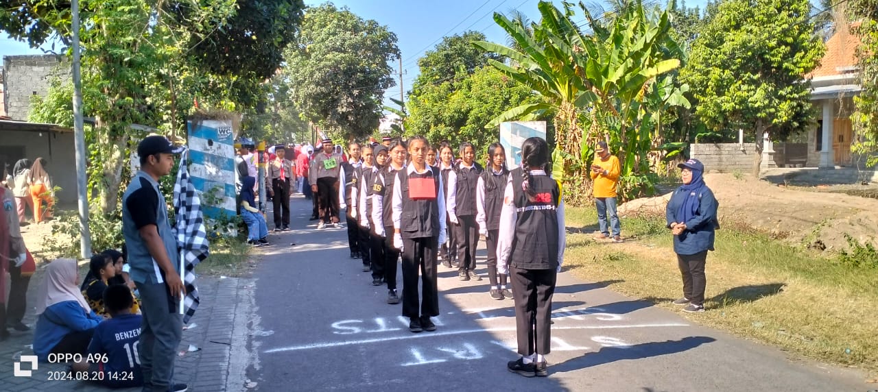 Lomba Gerak Jalan Tingkat SMP