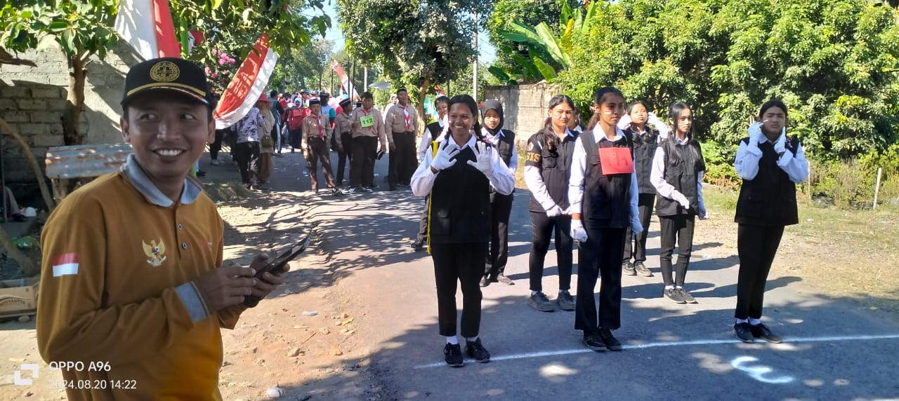 Lomba Gerak Jalan Tingkat SMP